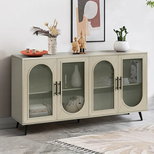 Storage Cabinets with Adjustable Shelves for 65 Inch